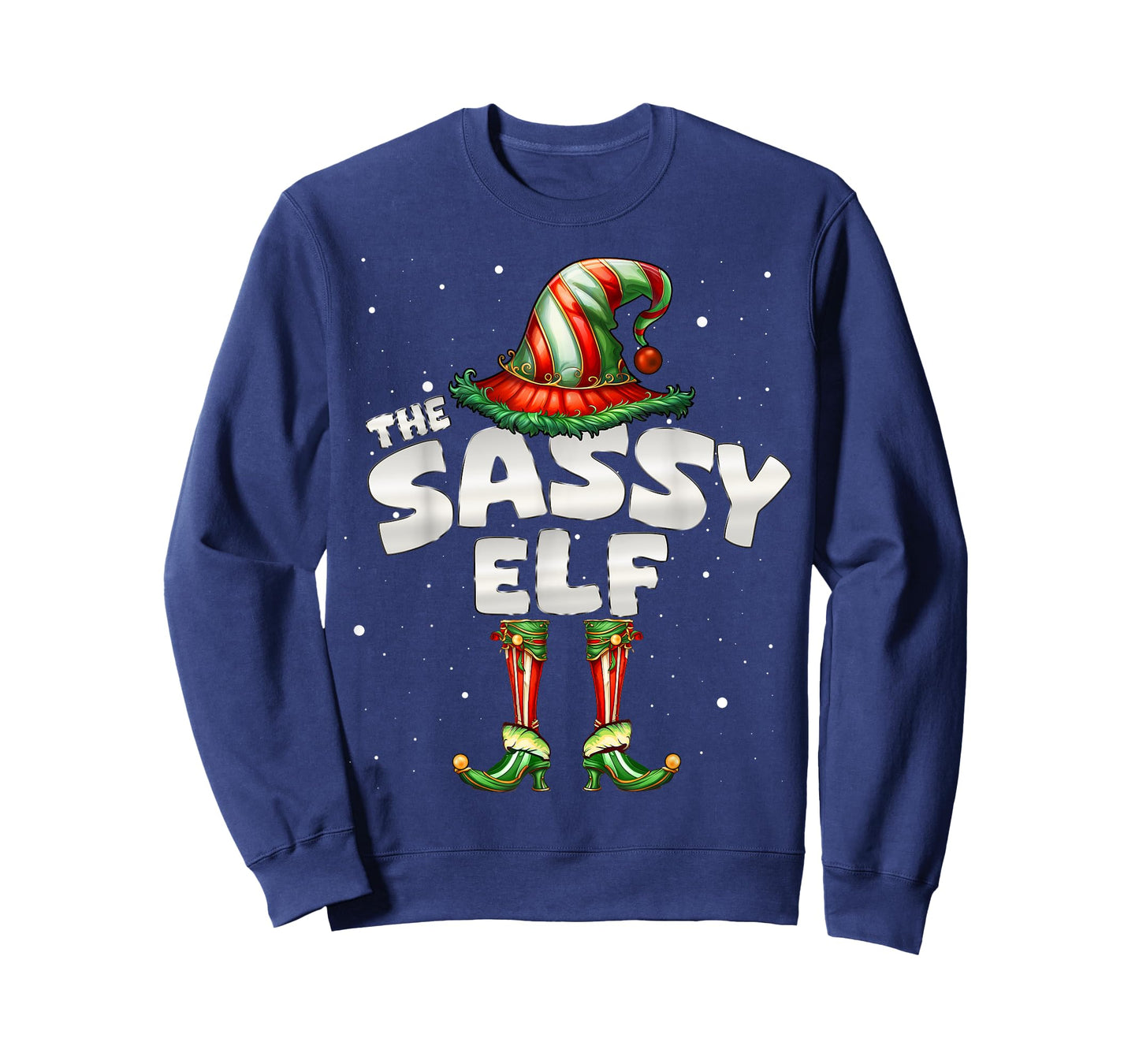 I'm The Sassy Elf Family Matching Group Christmas T-Shirt
