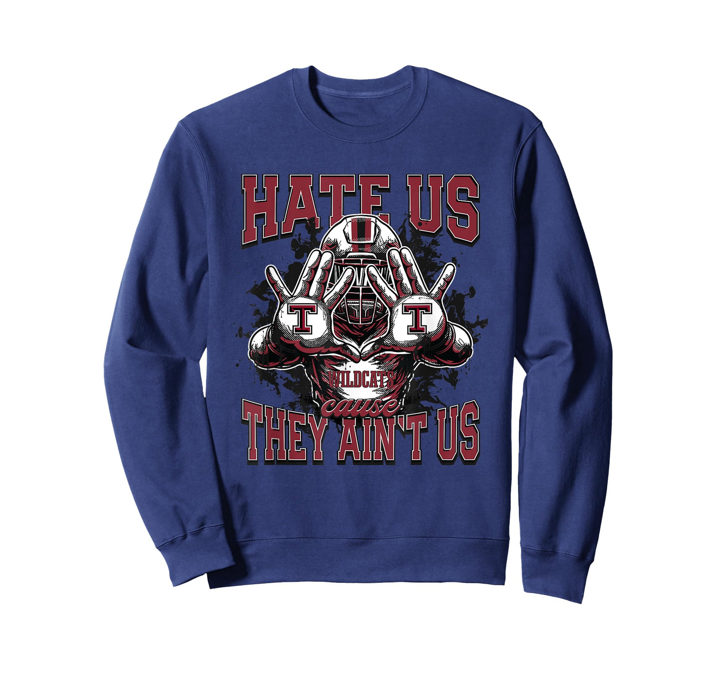 Tullahoma Wildcats Logo Hate Us Cause They Ain't HS T-Shirt