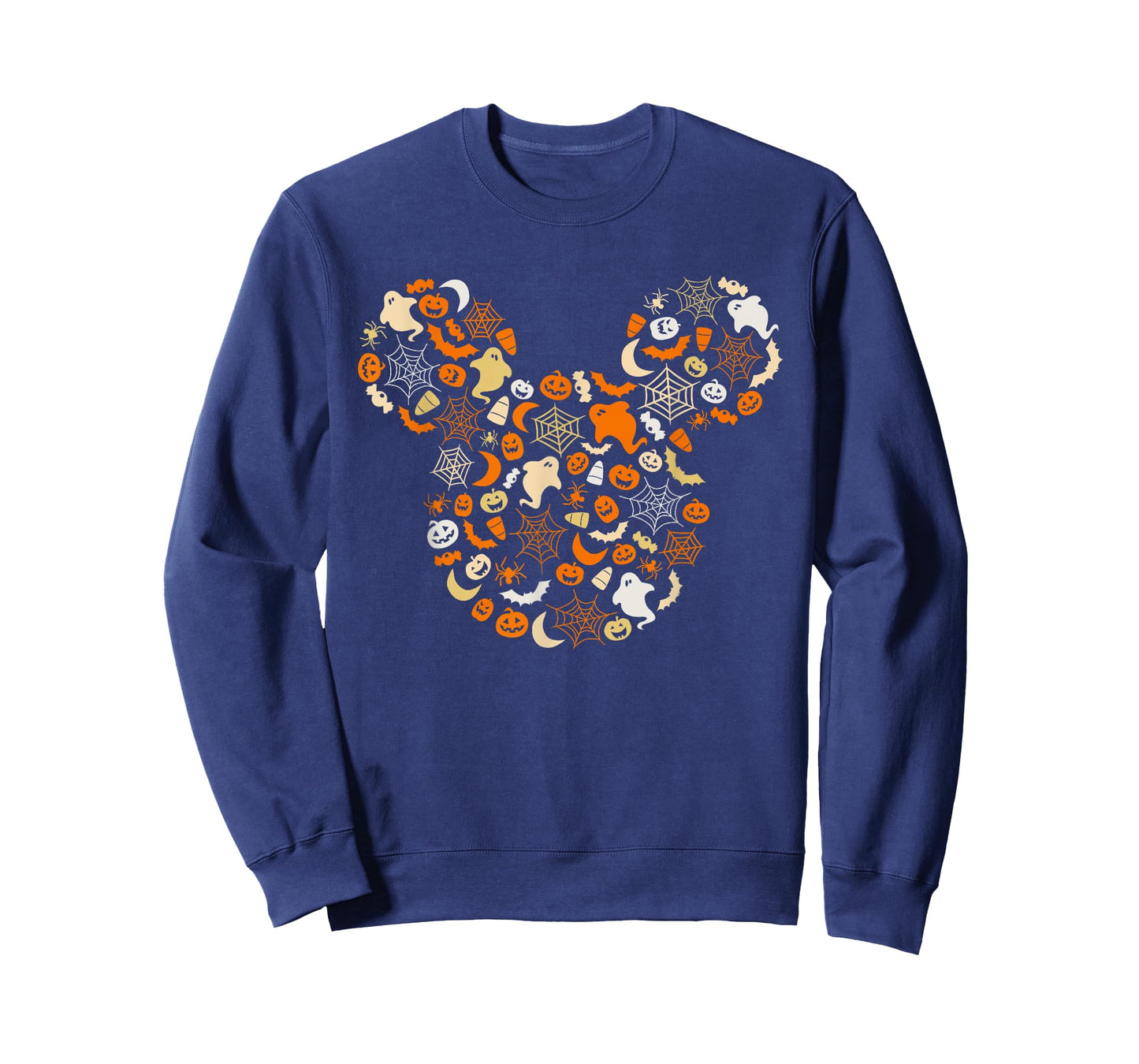 Disney Mickey Mouse Halloween Ghosts Pumpkins Spiders T-Shirt