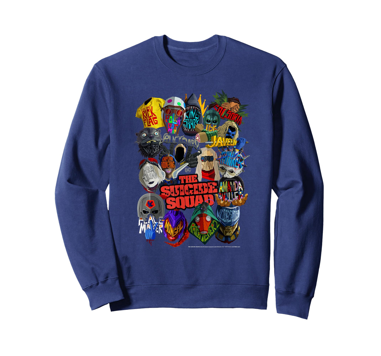 The Suicide Squad The Whole Squad Poster T-Shirt