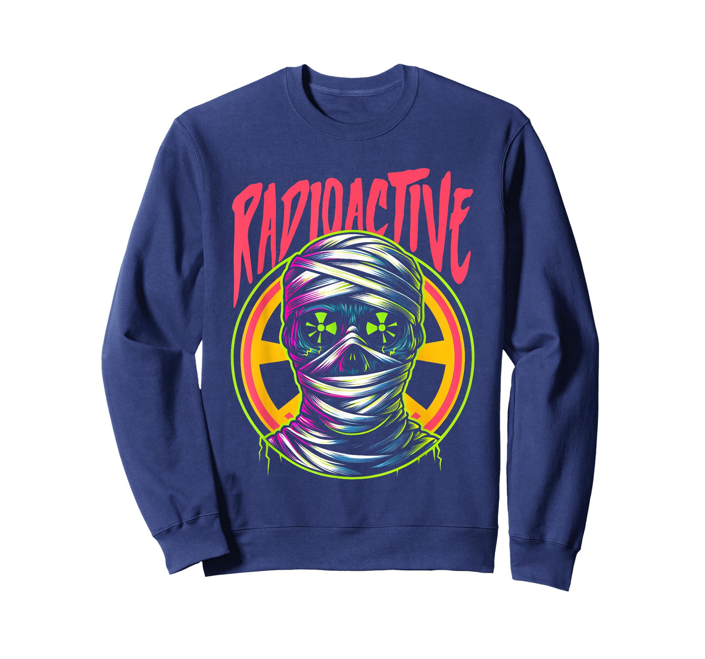 Radioactive Mummy - Vintage Spooky Monster Halloween Costume T-Shirt
