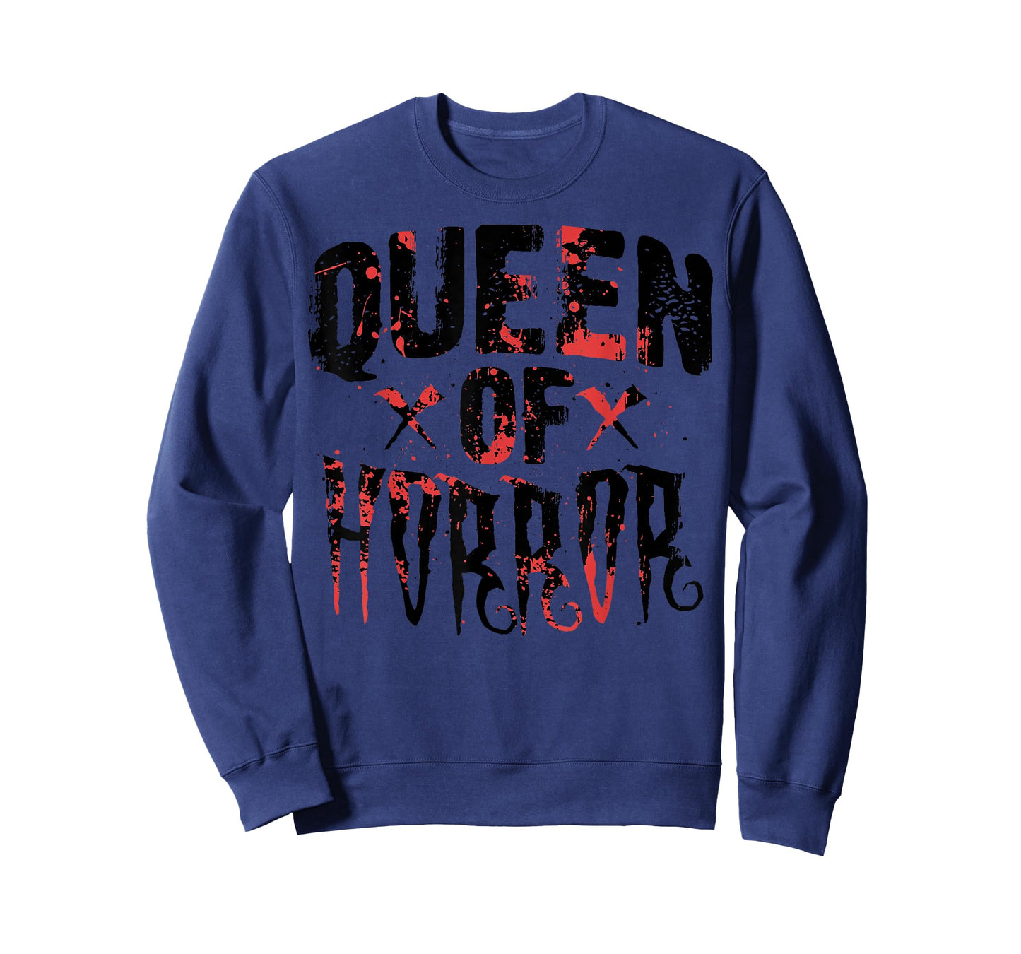 Funny Horror Movie Gift Scary Queen Of Horror Mother's Day T-Shirt