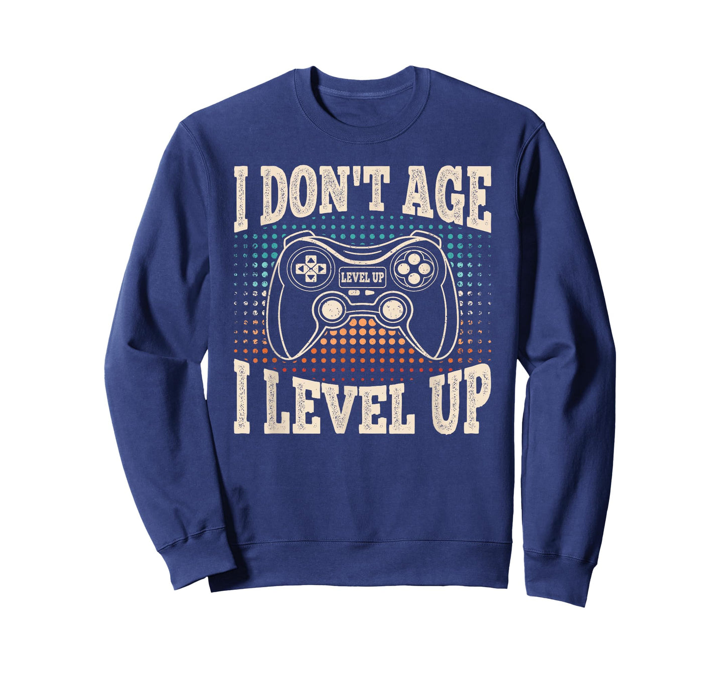 I Don't Age I Level Up Video Game Gaming Birthday Men Boys T-Shirt
