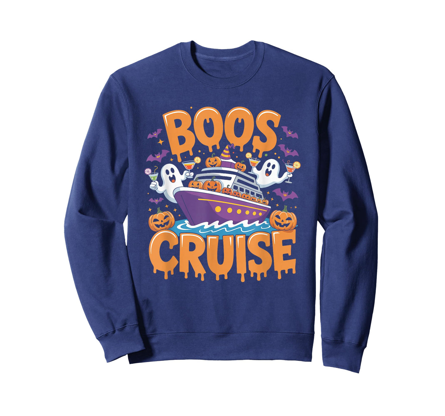 Halloween Party Wine Beer Drinking Boos Cruise T-Shirt
