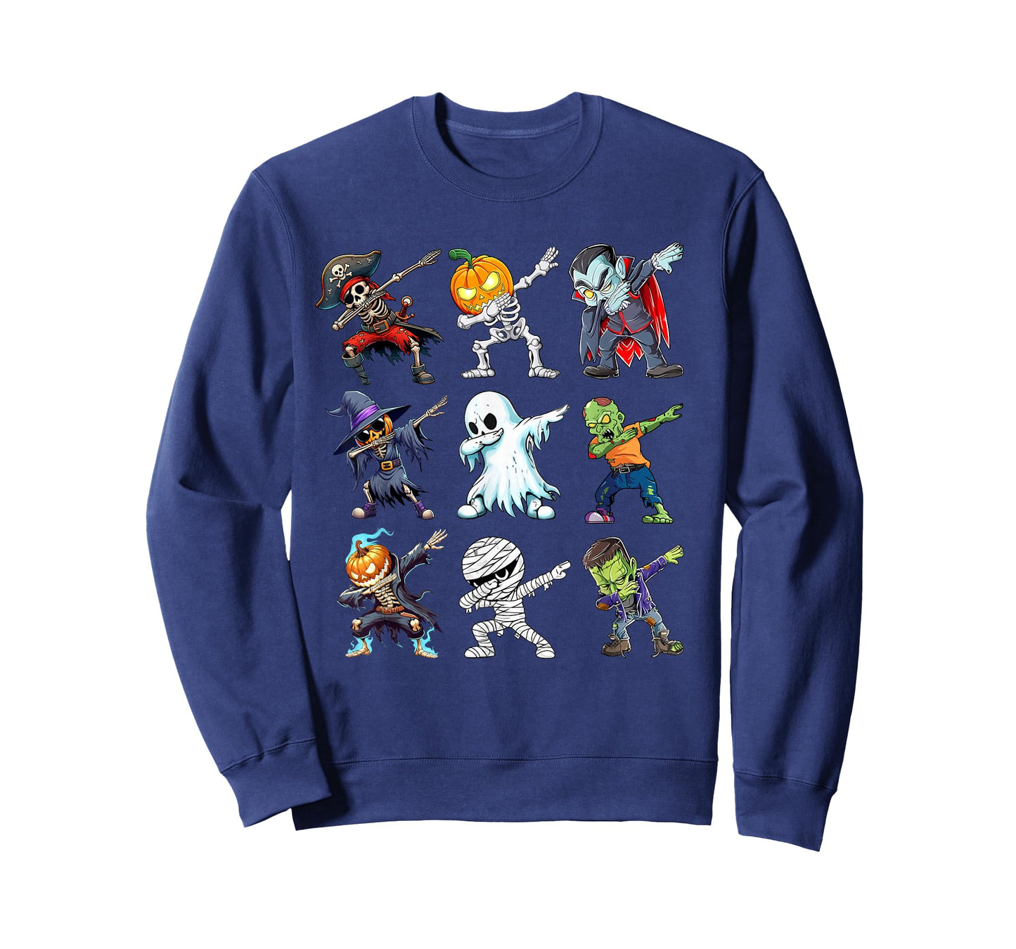 Dabbing Halloween Boys Ghost Skeleton Zombie Pumpkin Mummy T-Shirt