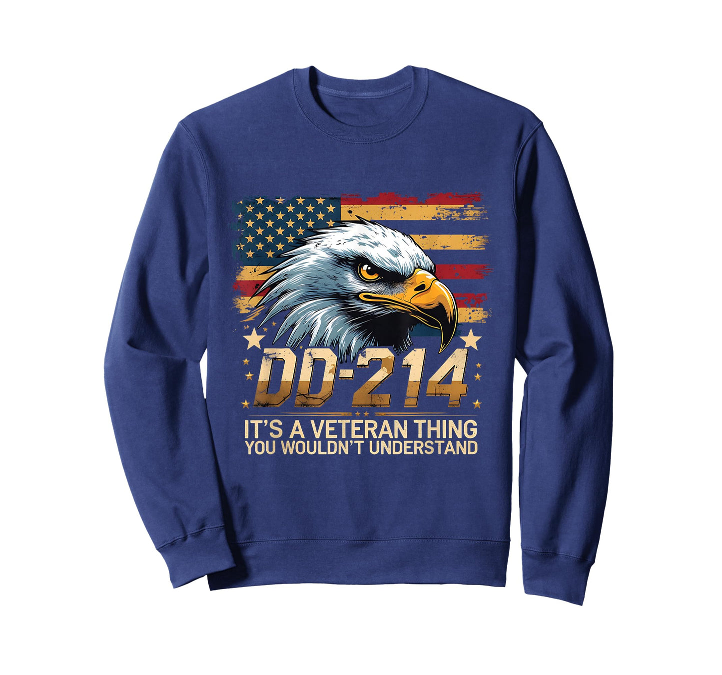 Proud Eagle Patriotic It’s A Veteran Thing T-Shirt