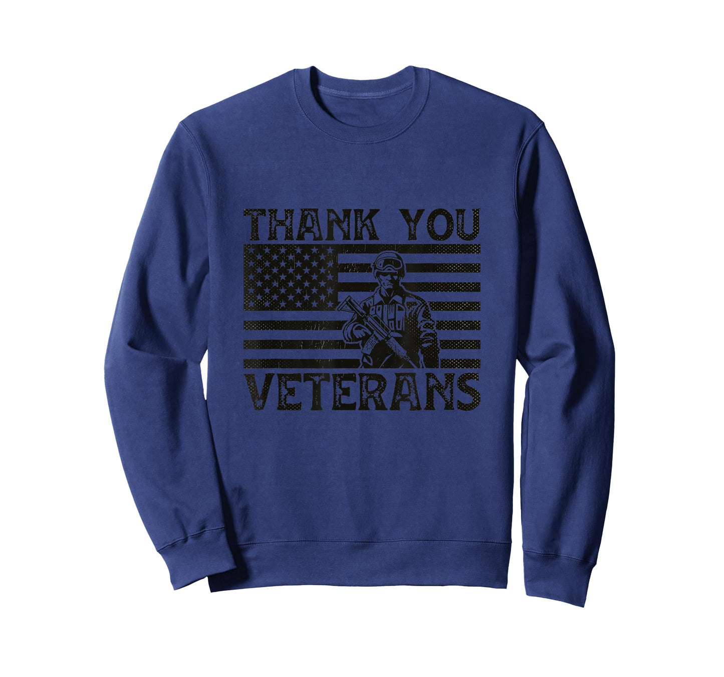 Thank You Veterans Soldier Memorial Day Patriotic Veteran T-Shirt