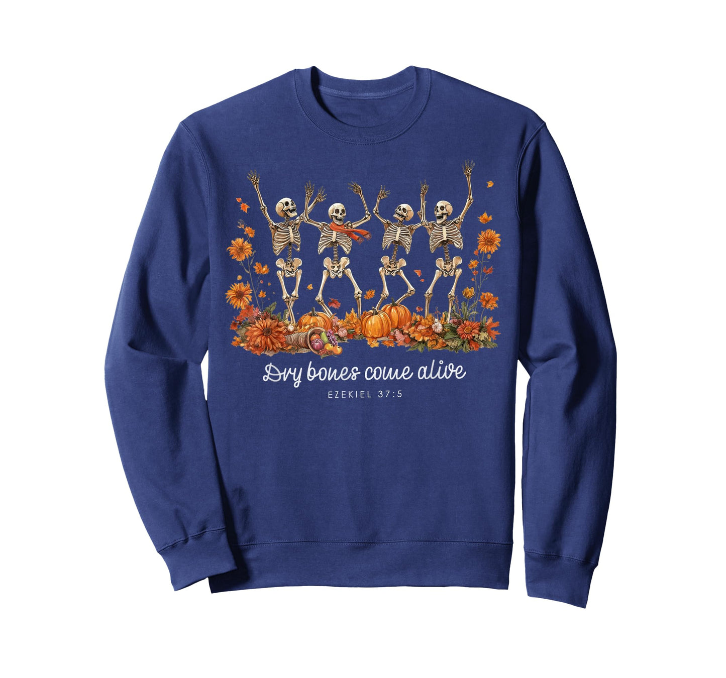 Funny Dry Bones Come Alive Ezekiel 37:5 Ballet Skeleton T-Shirt