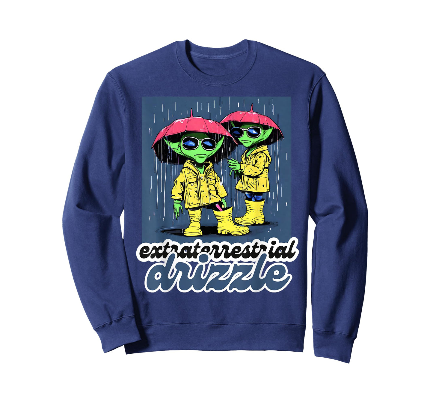 Extraterrestrial Drizzle Alien Design T-Shirt