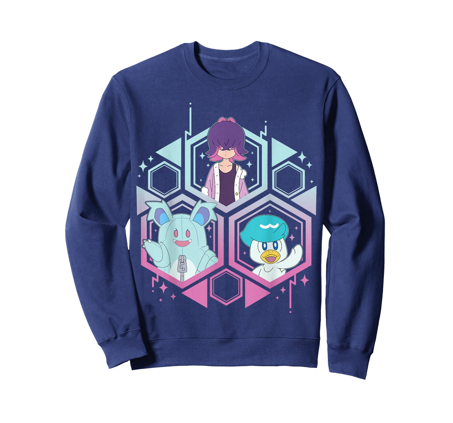 Pokémon - Horizons Dot Quaxly Nidothings Group T-Shirt