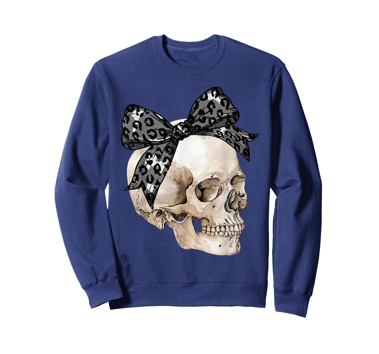 Coquette Bow Spooky Season Skeleton Skull Horror Halloween T-Shirt