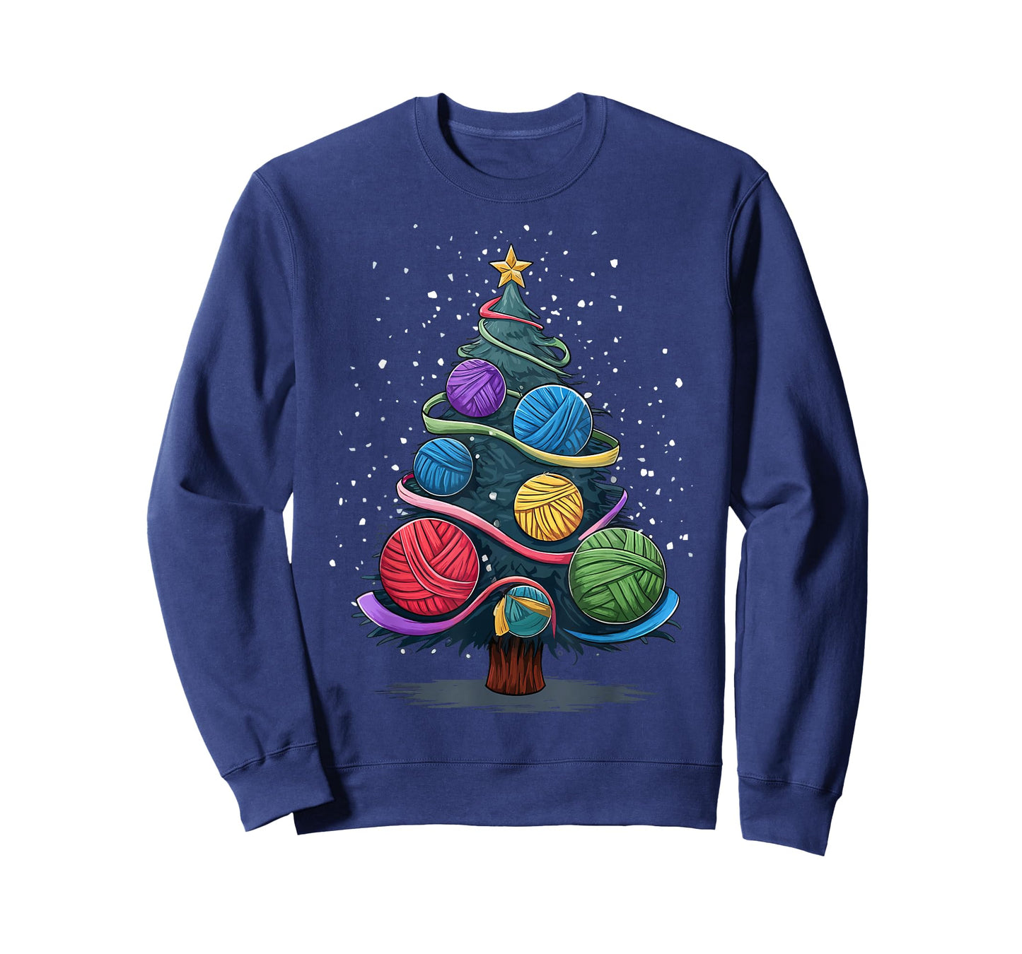 Yarn Christmas Tree T-Shirt