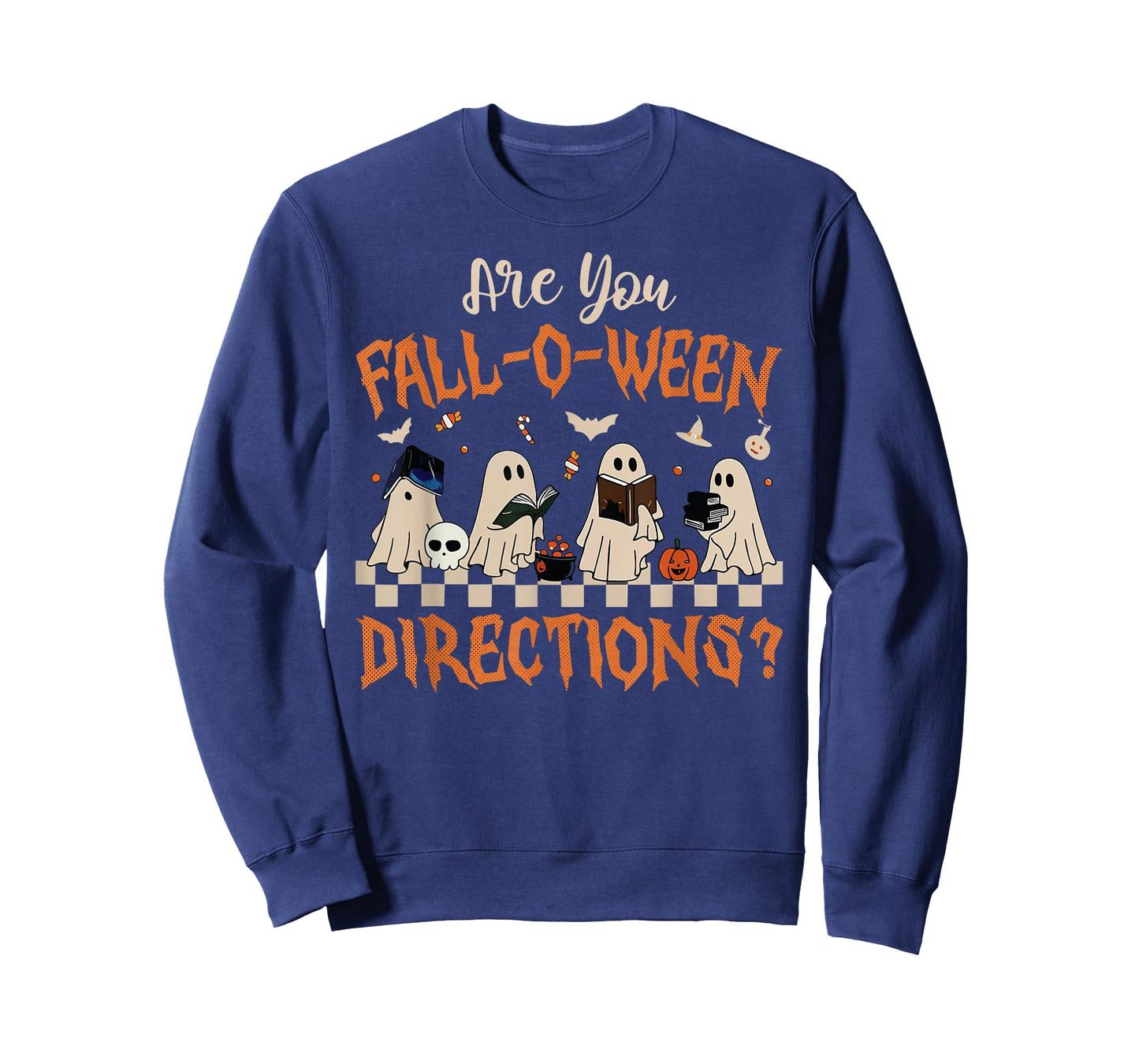 are You Fall-o-ween Directions Funny Ghost Pumpkin Halloween T-Shirt