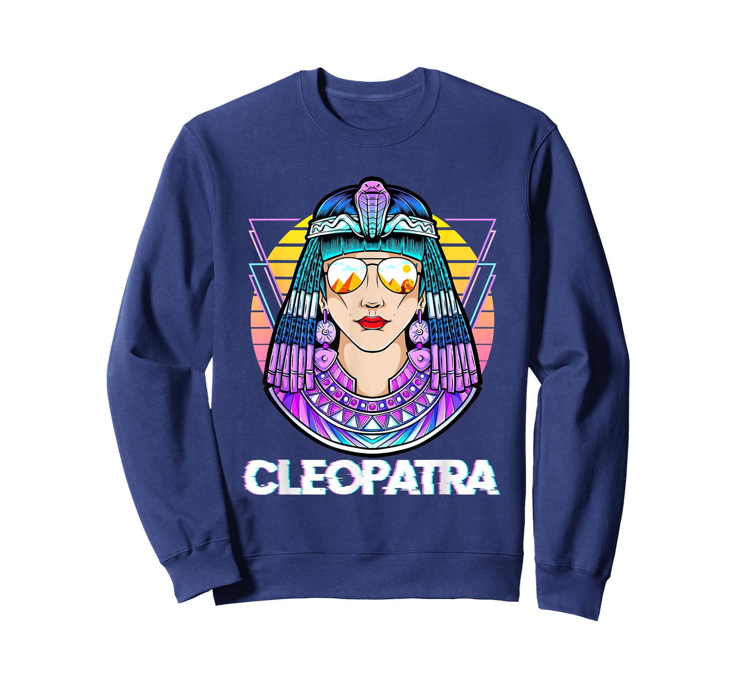 Cleopatra Ancient Egyptian Mythology Egypt God Retro Vintage T-Shirt