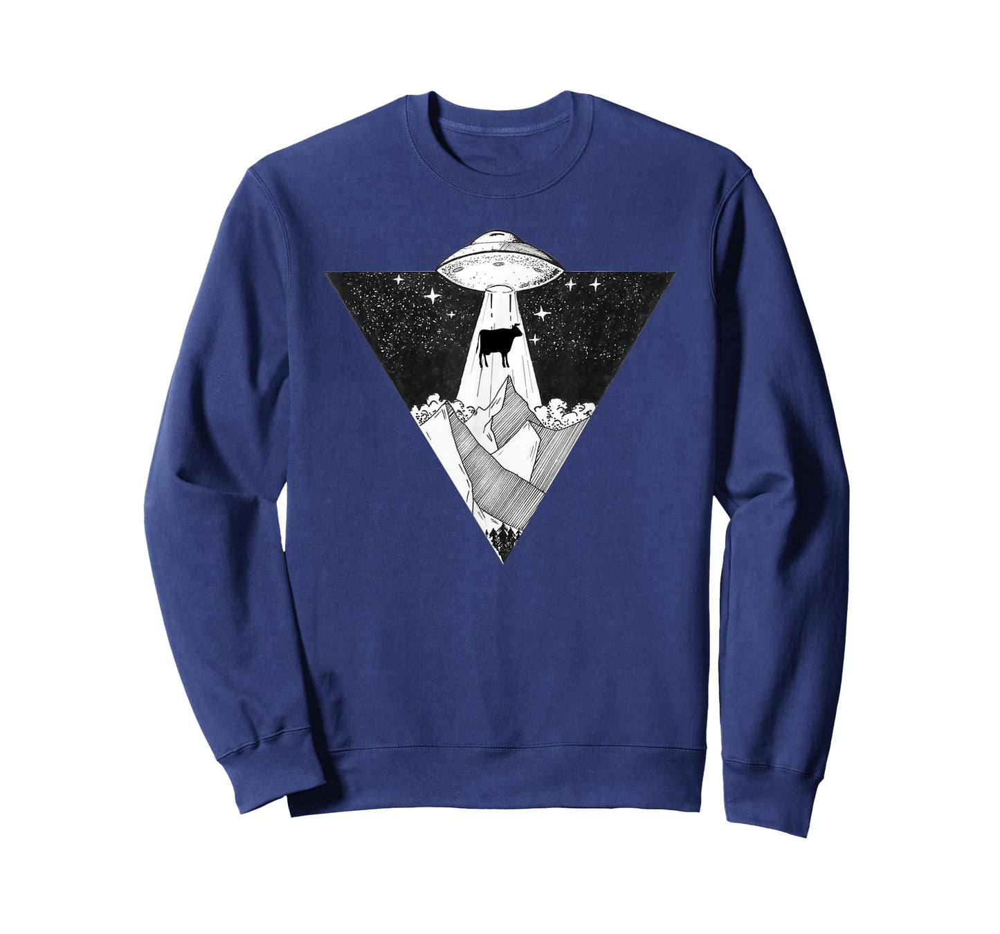 UFO Alien Spaceship Cow Abduction T-Shirt T-Shirt