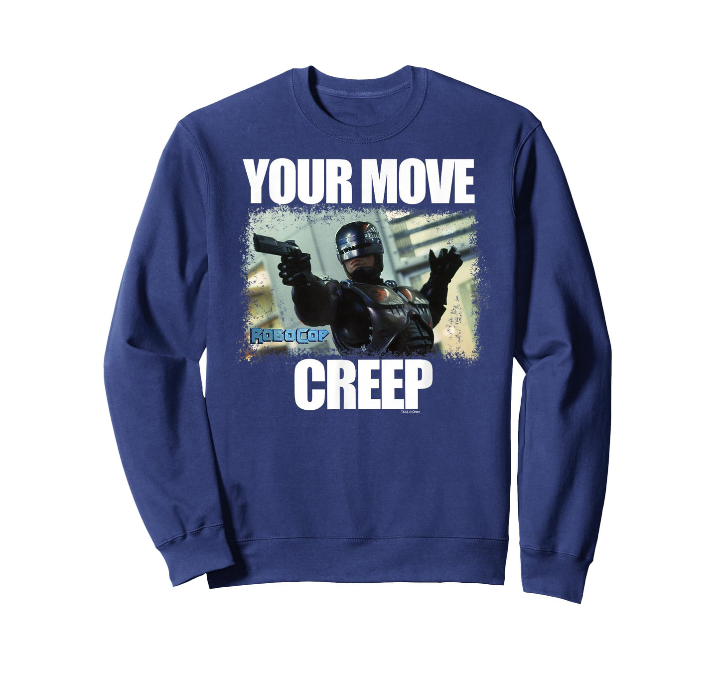 RoboCop Your Move Creep Distressed Portrait T-Shirt