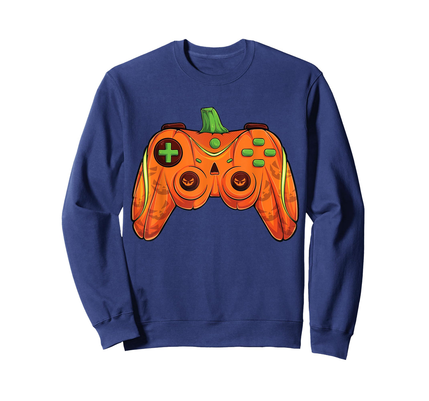 Halloween Gamer Pumpkin controller Video Gamer Kids Boys T-Shirt