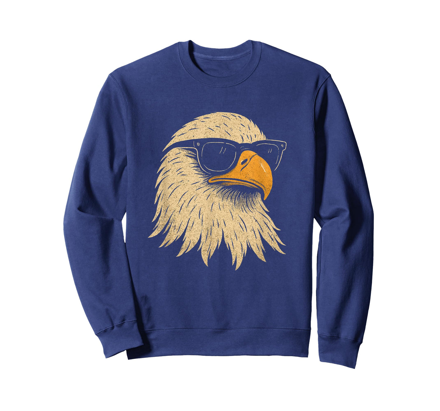 Cool Eagle Sunglasses Retro Vintage Patriotic Eagle T-Shirt