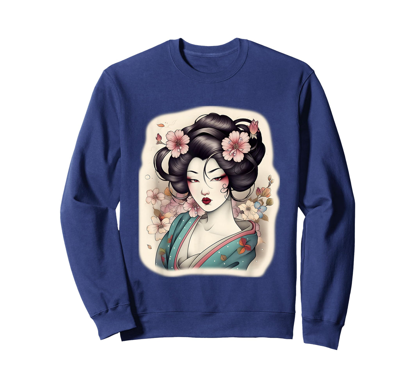 Japanese Geisha Tattoo Design Women T-Shirt