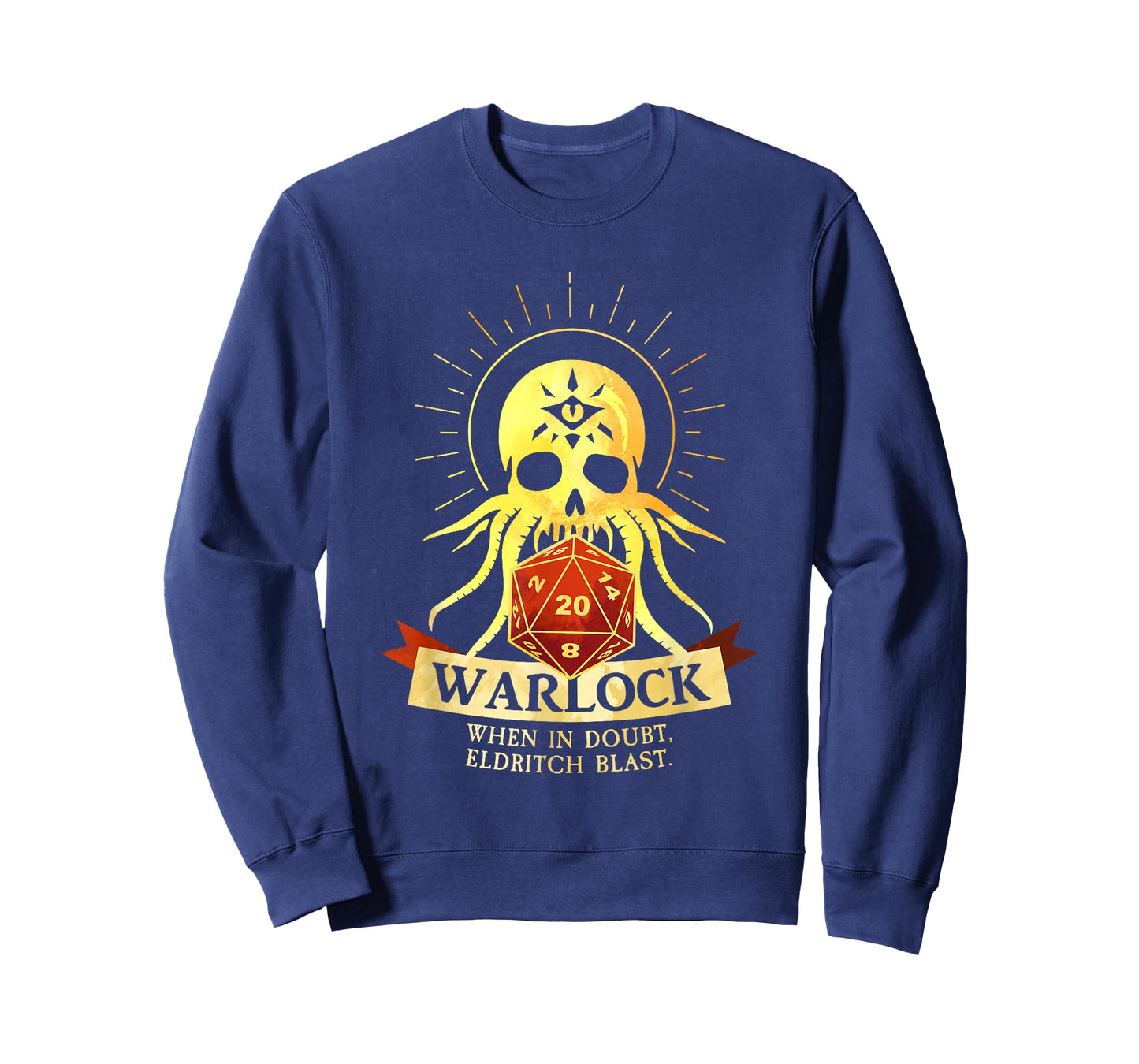 Warlock Fantasy RPG TRPG Gamer Class T-Shirt