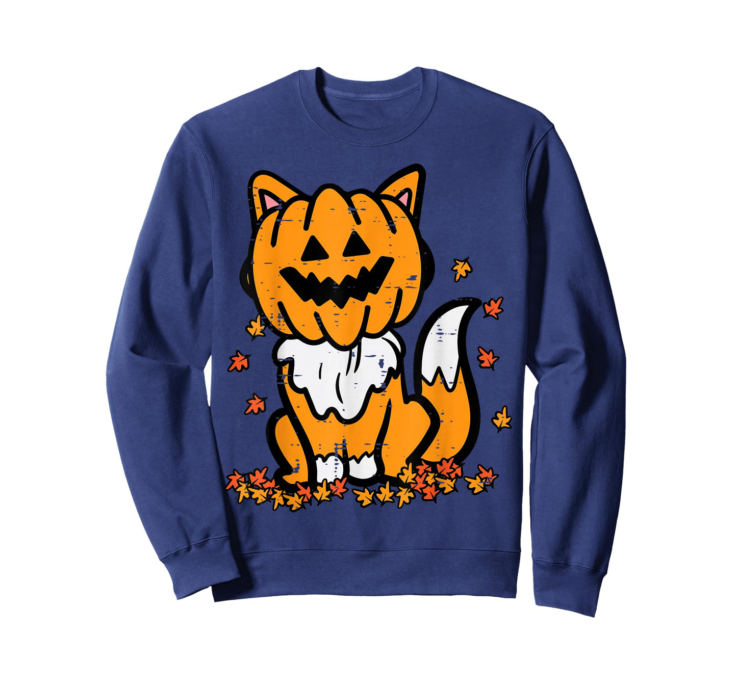 Halloween Fox Pumpkin Fall Autumn Costume Kids Women Men T-Shirt