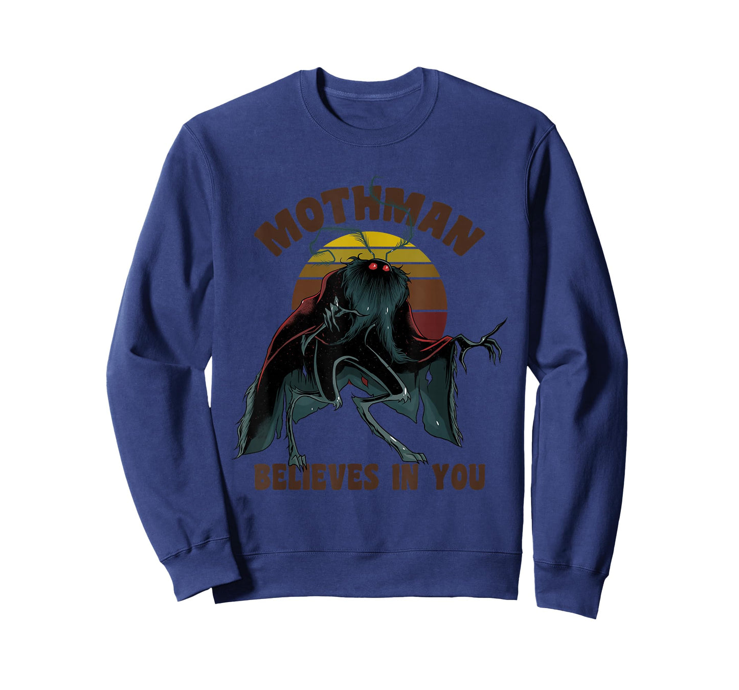 Cryptid Mothman Believe in Yourself Cryptozoology T-Shirt