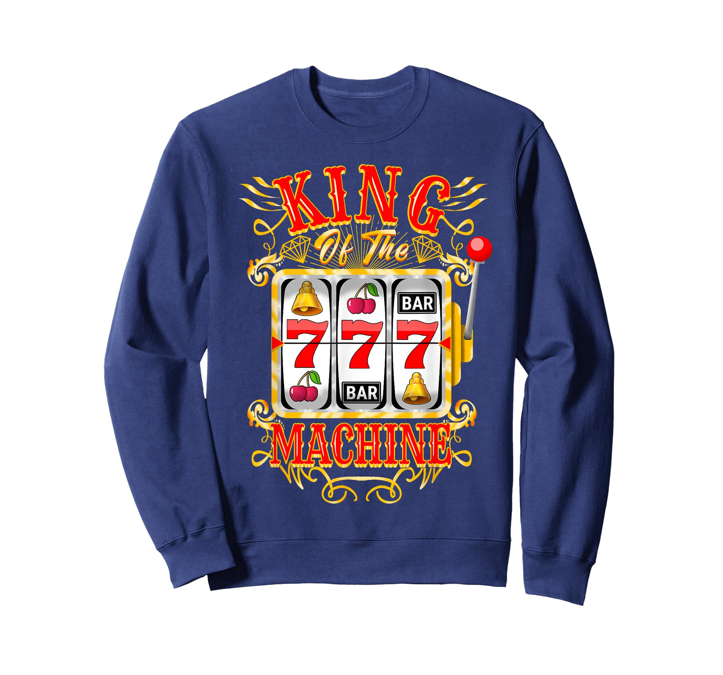 King Of The Slot Machine Casino Gambling Lover T-Shirt