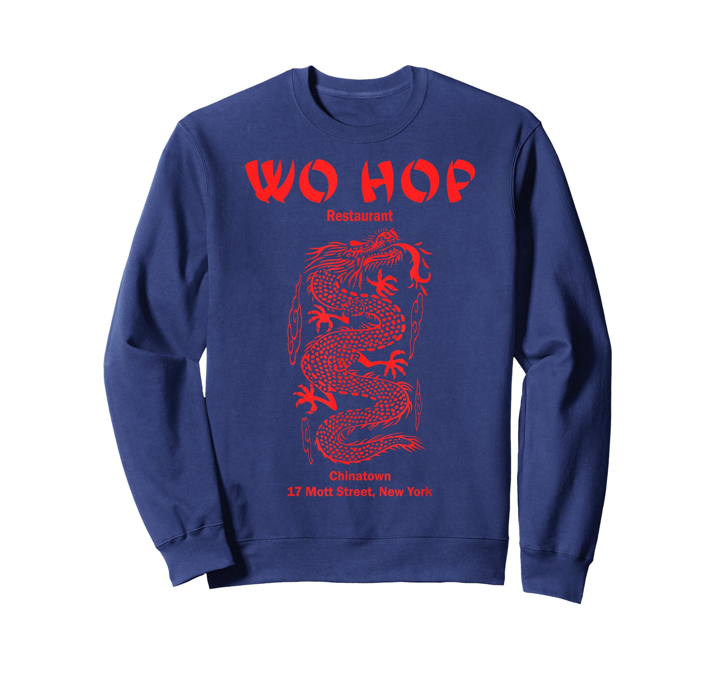 Red Wo hop Restaurant Chinatown, Serpent Dragon Vintage T-Shirt