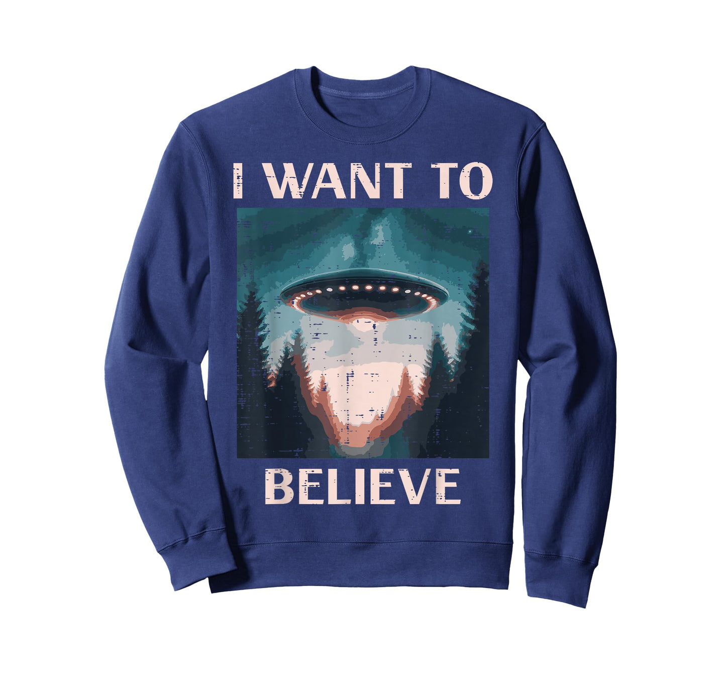 UFO I Want To Believe Alien Extraterrestrial Men Women Kids T-Shirt