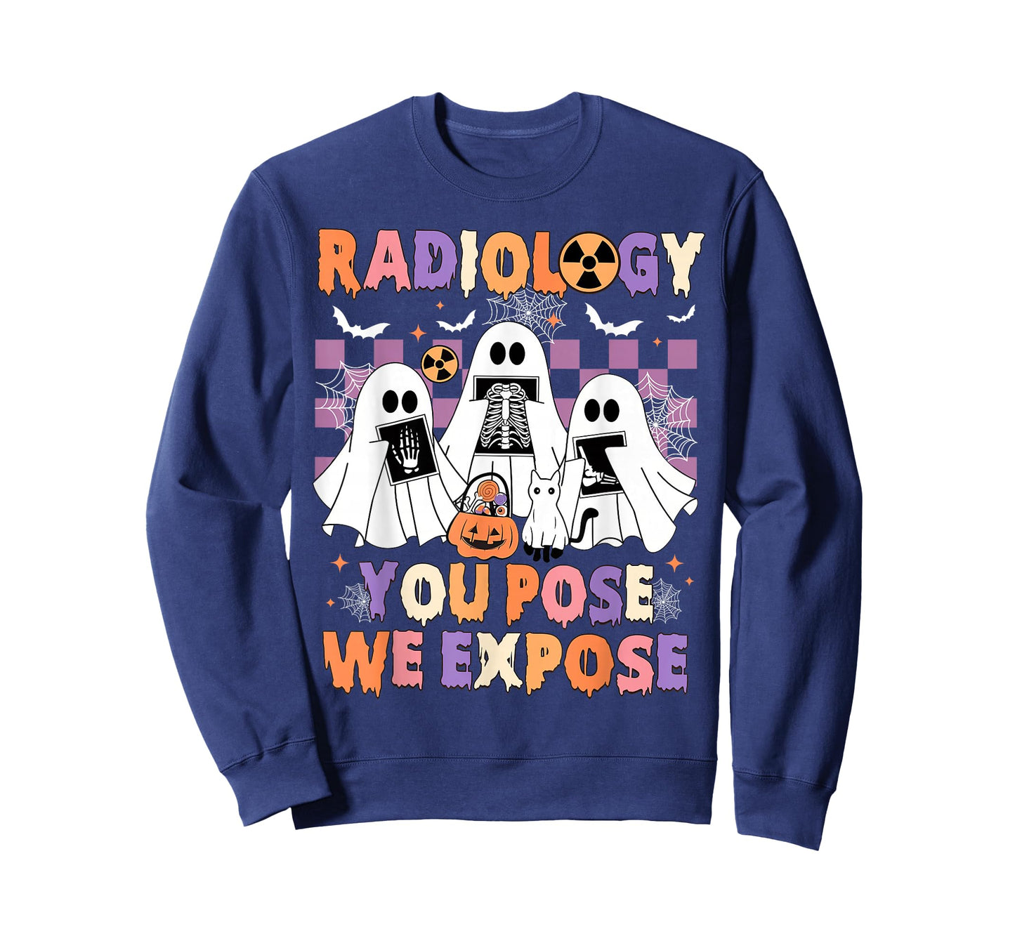 Radiology Halloween Nurse You Pose We Expose RT Rad Tech T-Shirt