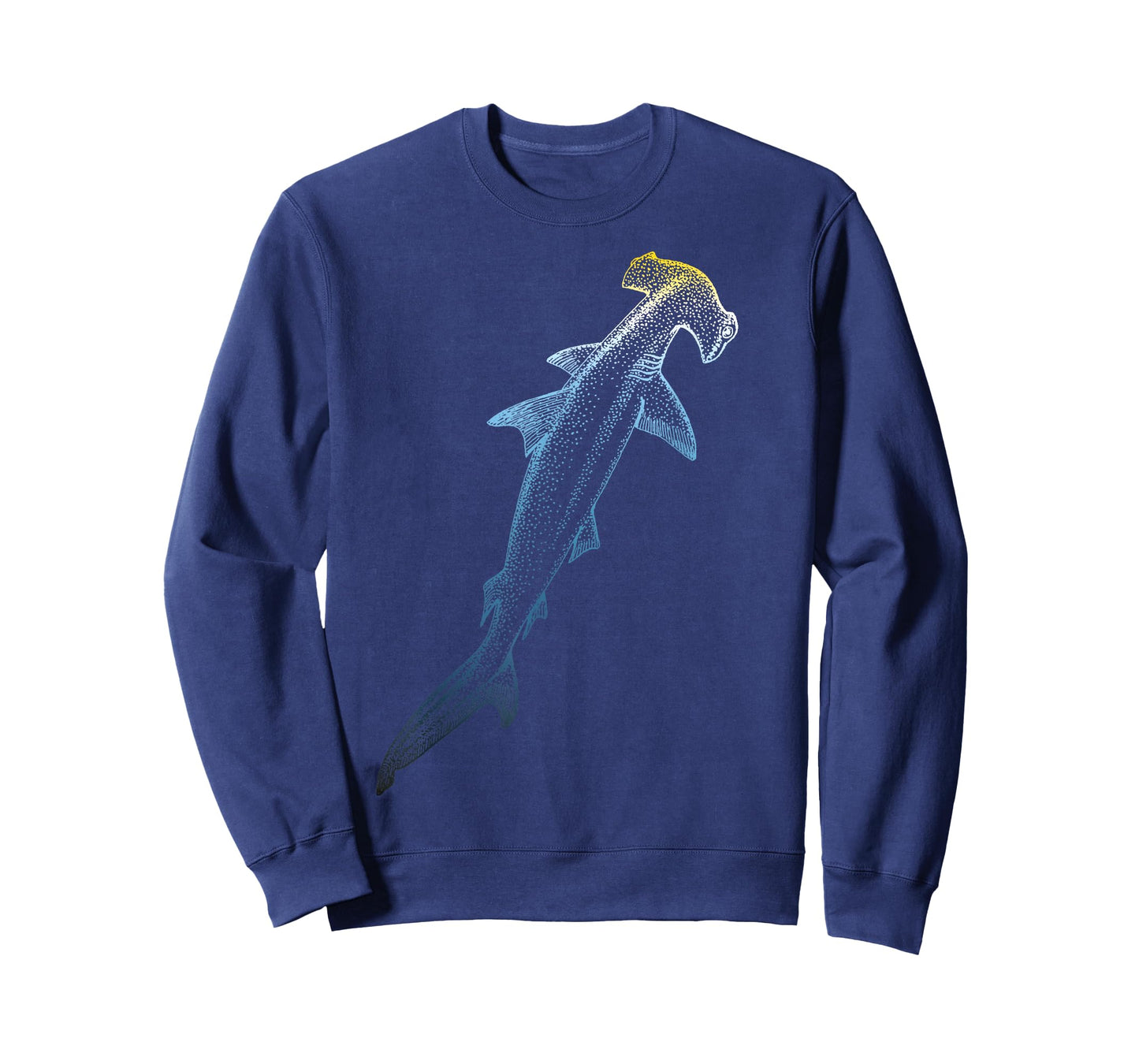 Beautiful Colors Swimming Hammerhead Shark Lovers T-Shirt