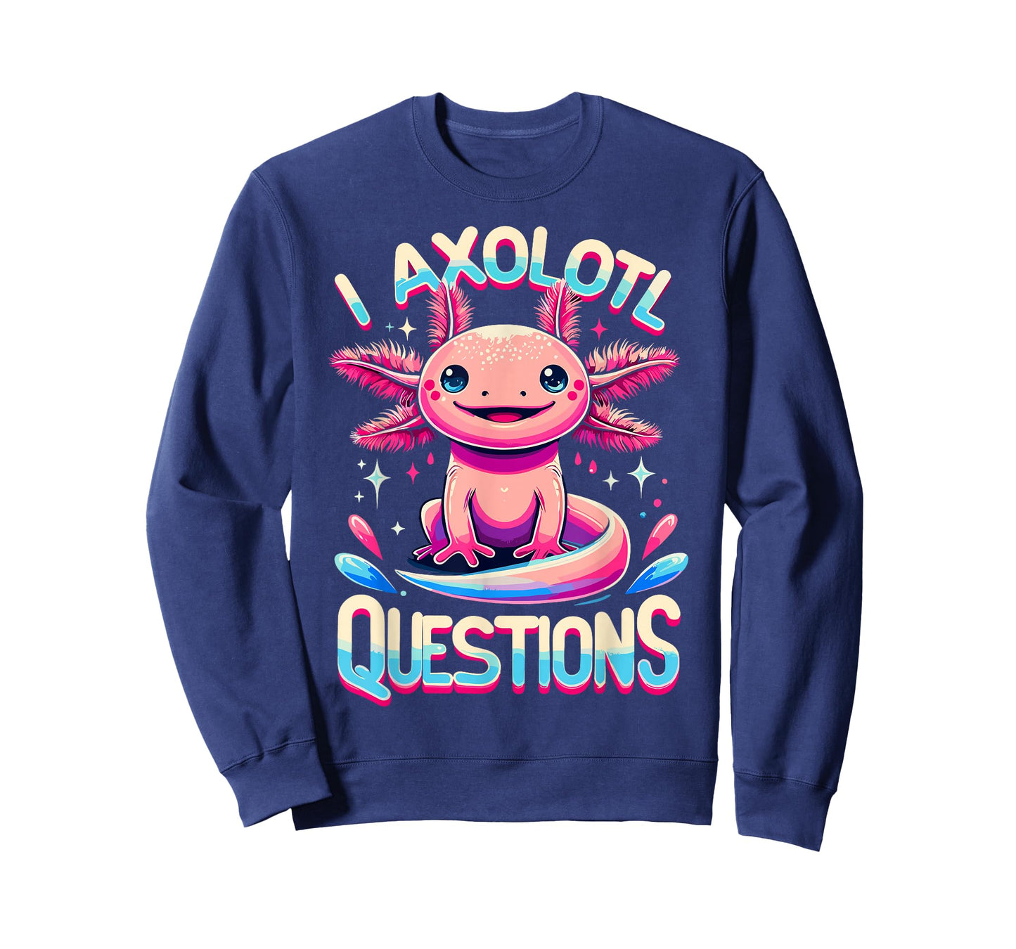 I Axolotl Questions Cute Anime Axolotl T-Shirt