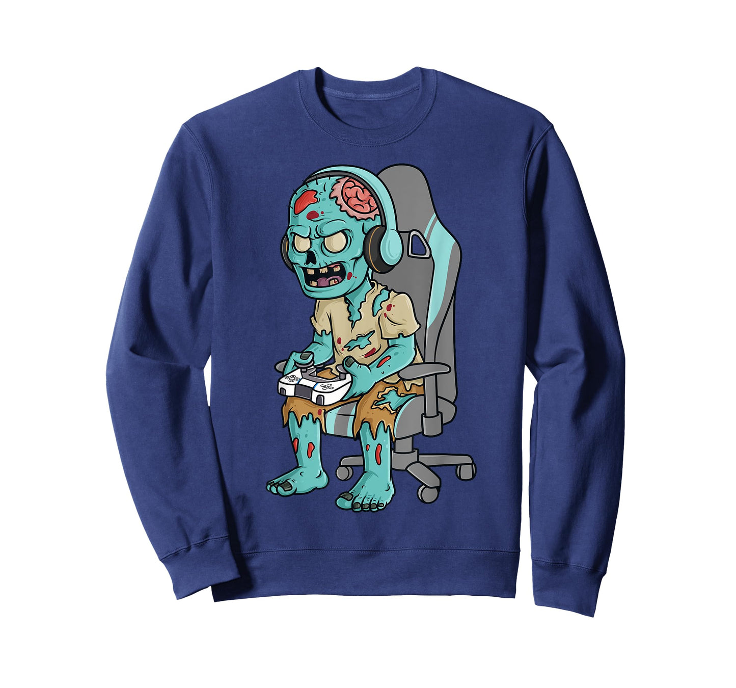 Gamer Halloween Zombie Scary Gaming Boys Kids Teen T-Shirt
