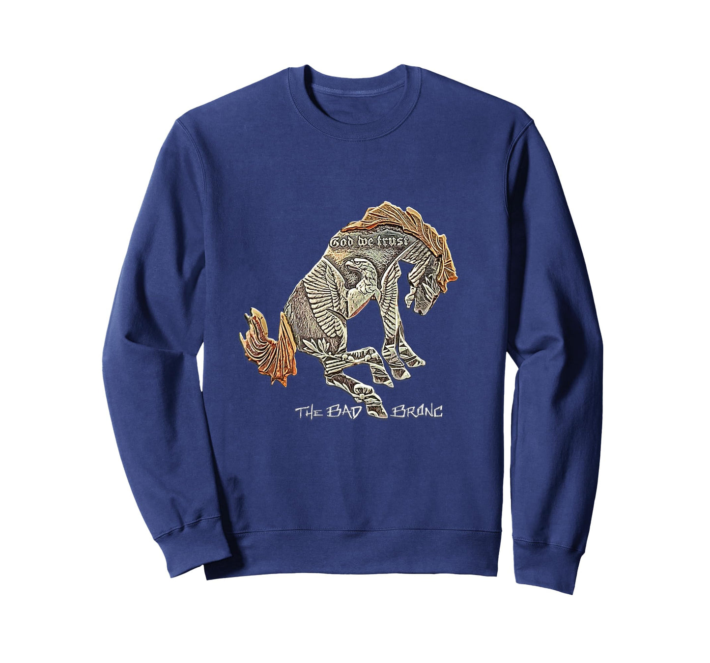 God We Trust Bronc T-Shirt