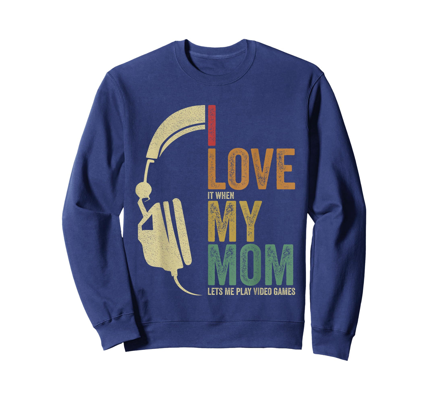 Kids Gaming I Love My Mom Video Games Boy Gaming T-Shirt