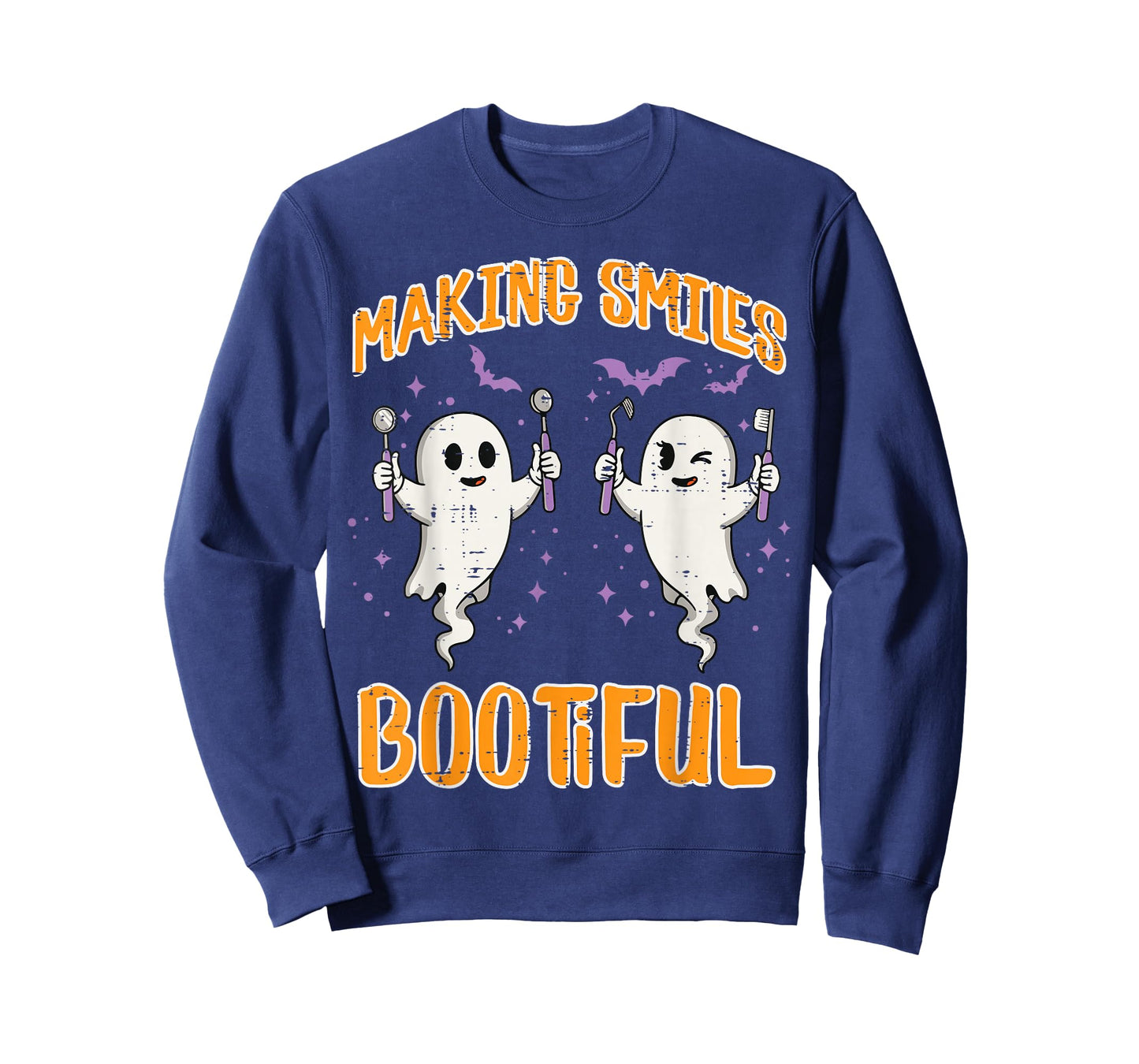 Halloween Ghost Dentist Smiles Bootiful Costume Men Women T-Shirt