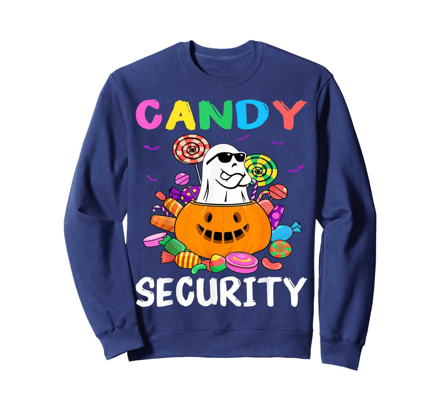 Candy Security Ghost Halloween Costume T-Shirt