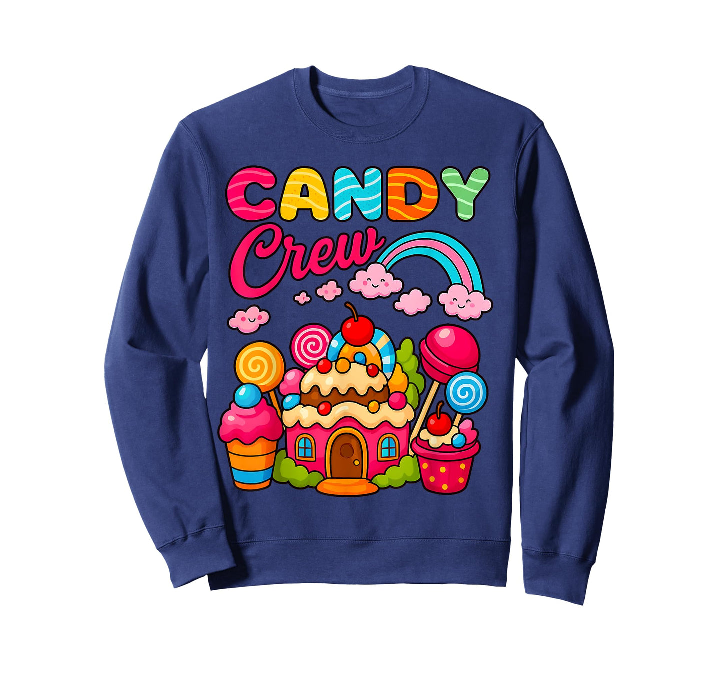 Candy Crew Candy Land Decorations Candy Squad Kids Women T-Shirt