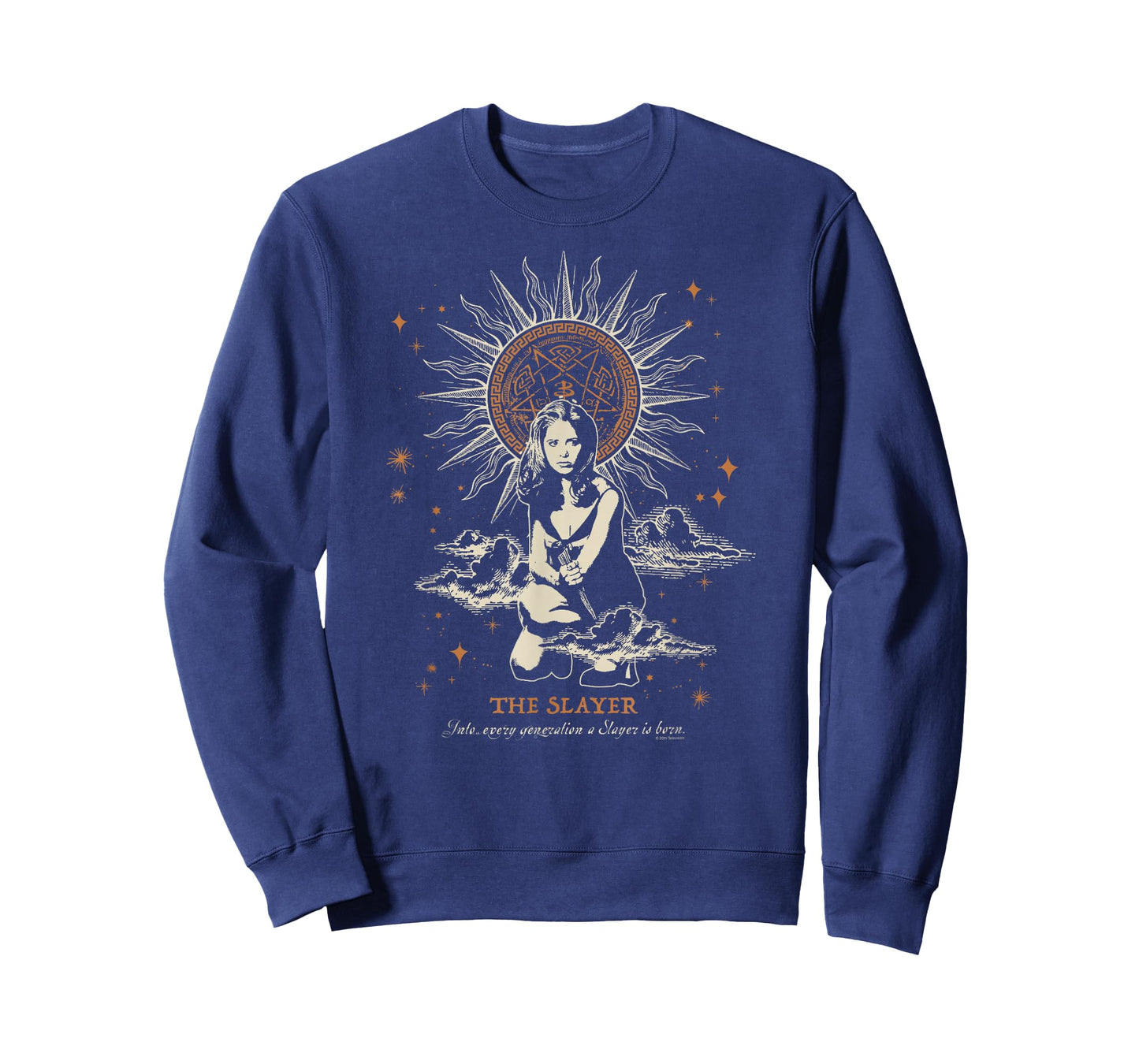 Buffy the Vampire Slayer Vintage Tarot The Slayer TV Show T-Shirt