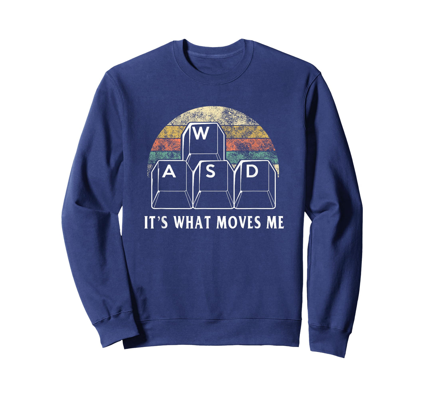 WASD It's What Moves Me - Funny PC Gamer Computer Nerd Gift T-Shirt