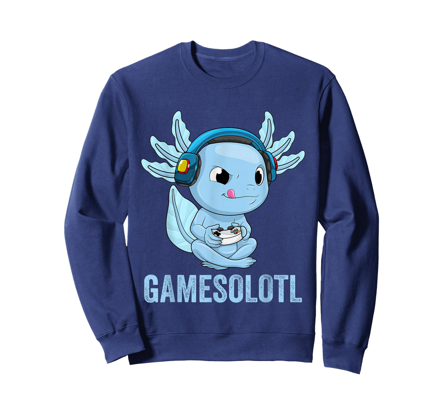 Axolotl Gamer Kawaii Gamer Anime Clothing For Boys T-Shirt