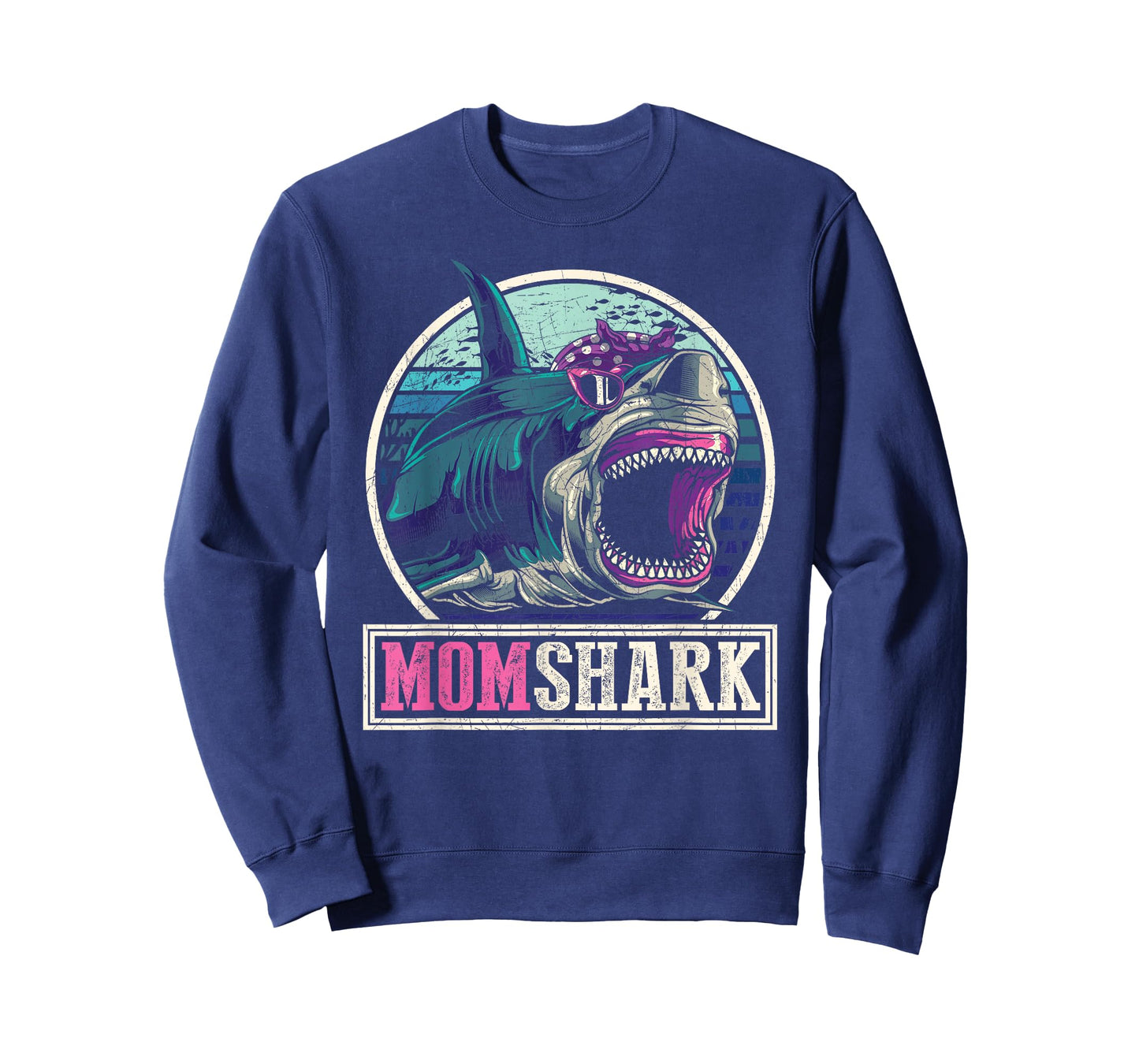 Ocean Animal Sea Monster Mother's Day Gift Mum Shark T-Shirt