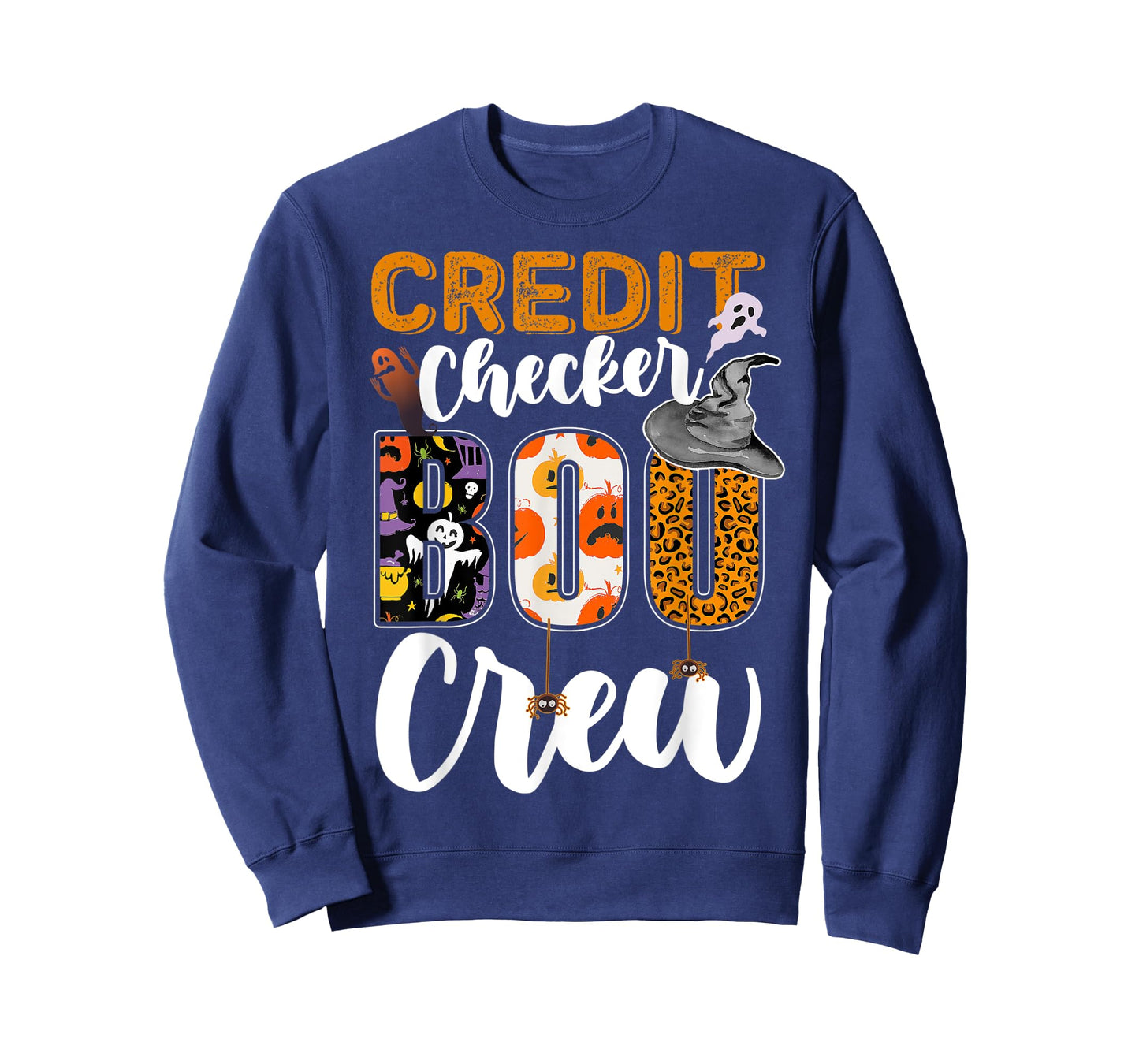 Credit Checker Boo Crew Halloween Matching Banker T-Shirt