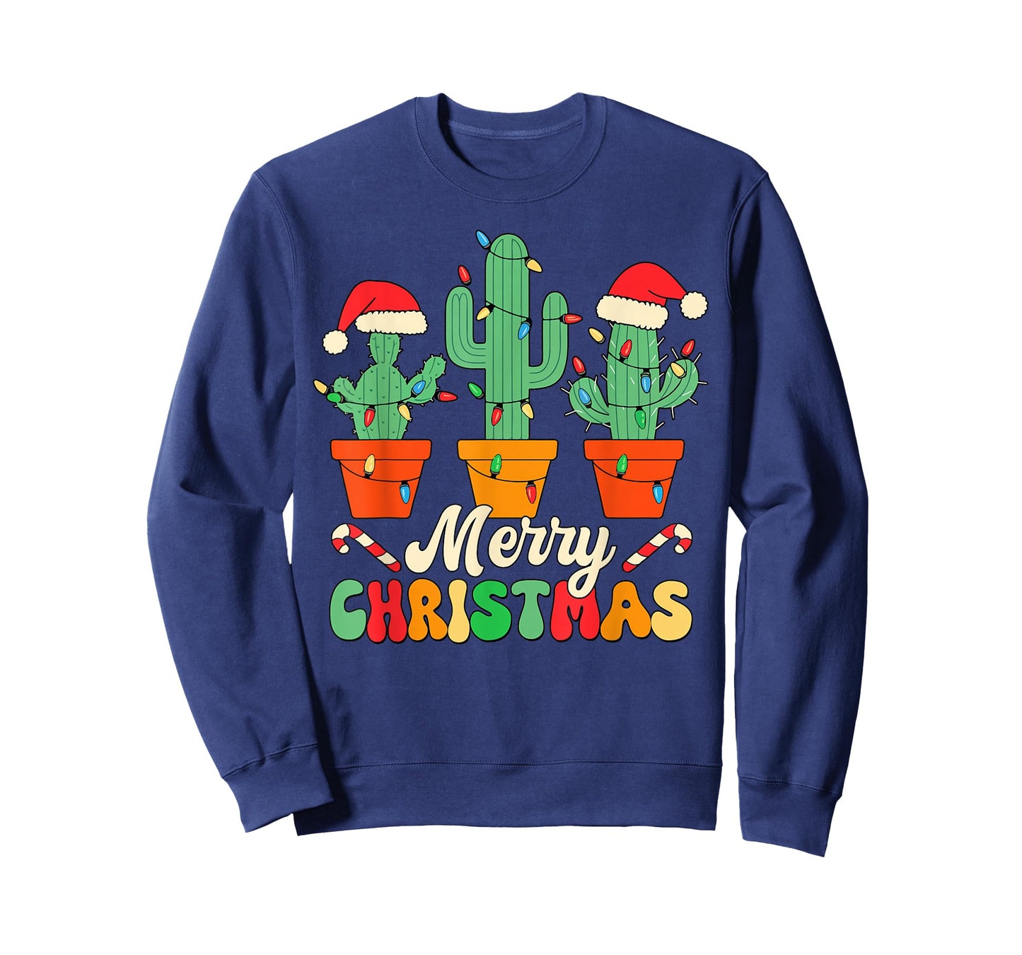 Christmas Cactus Cute Succulent Plant Xmas Men Women Kids T-Shirt
