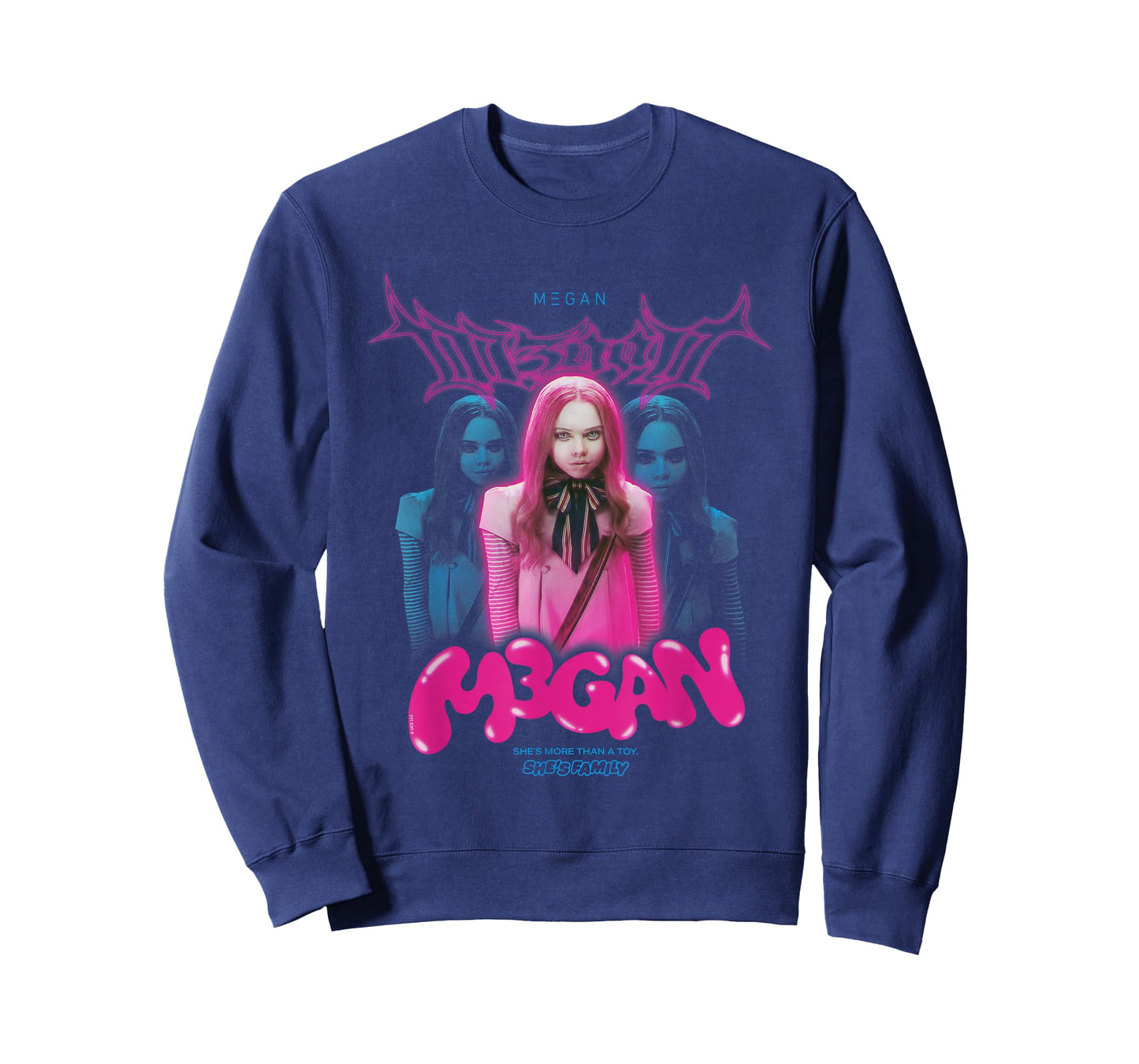 M3GAN She’s More Than A Toy Neon Gothic Style T-Shirt