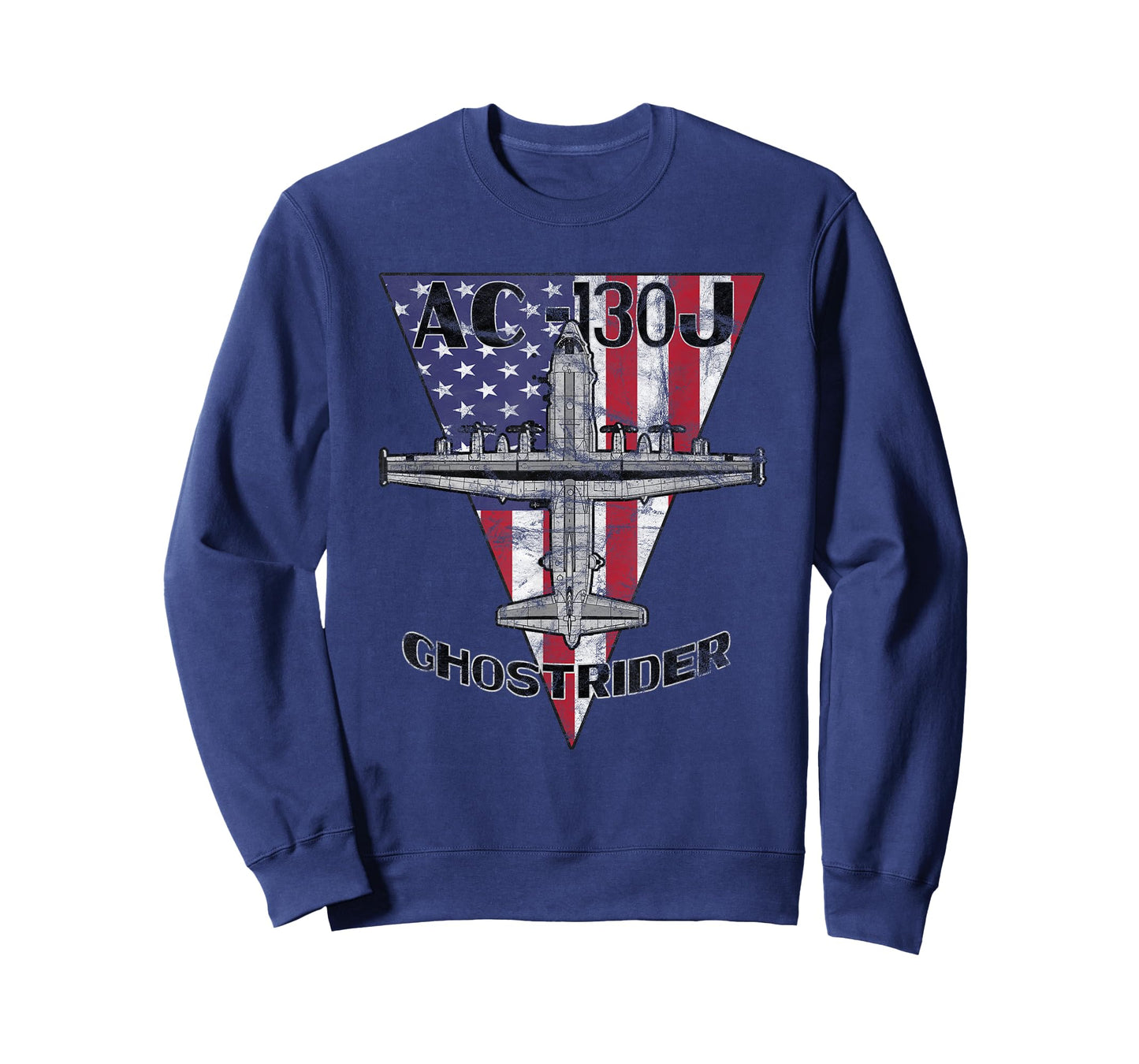 AC-130 J Ghostrider Military Airplane Patriotic Vintage T-Shirt
