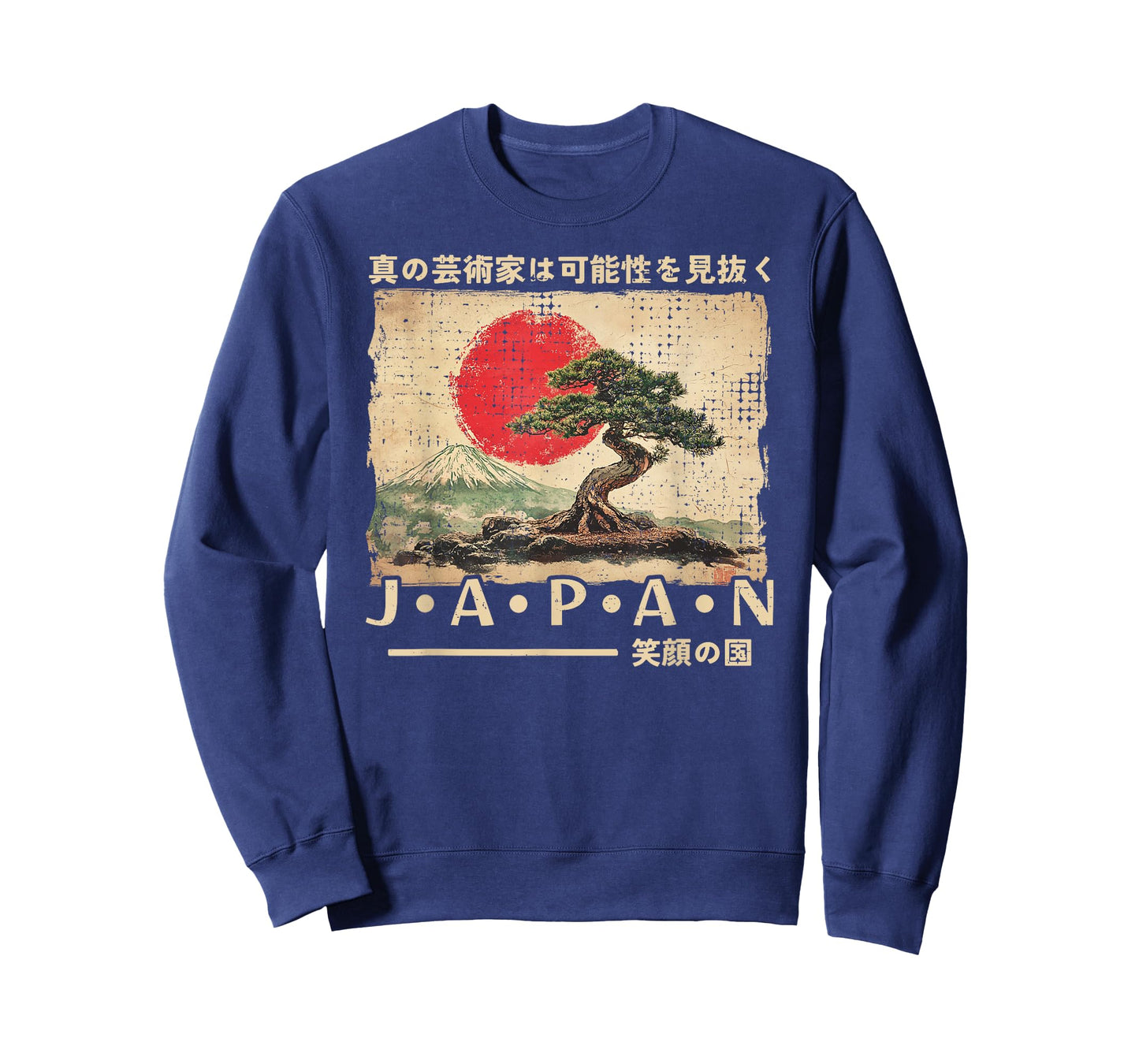 Traditional Japanese Bonsai Tree Woodblock Ukiyo-e Anime T-Shirt