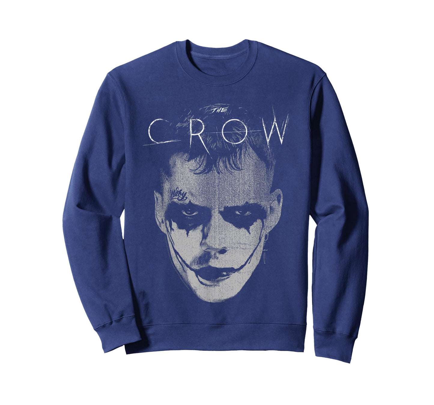 The Crow Official Unisex-Adults T-Shirt - Black - Small - Short Sleeve - Crew Neck - Modern - Movie-Themed - Letter Print