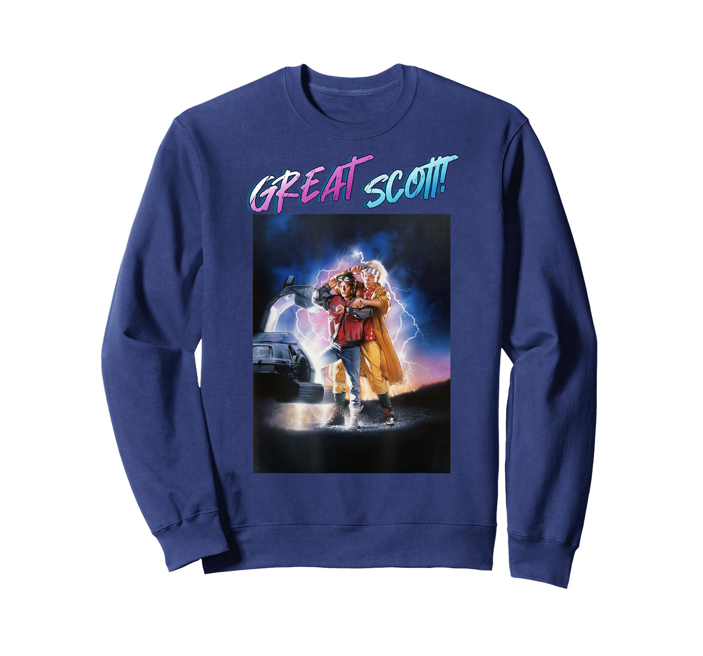 Back to The Future Great Scott Poster T-Shirt
