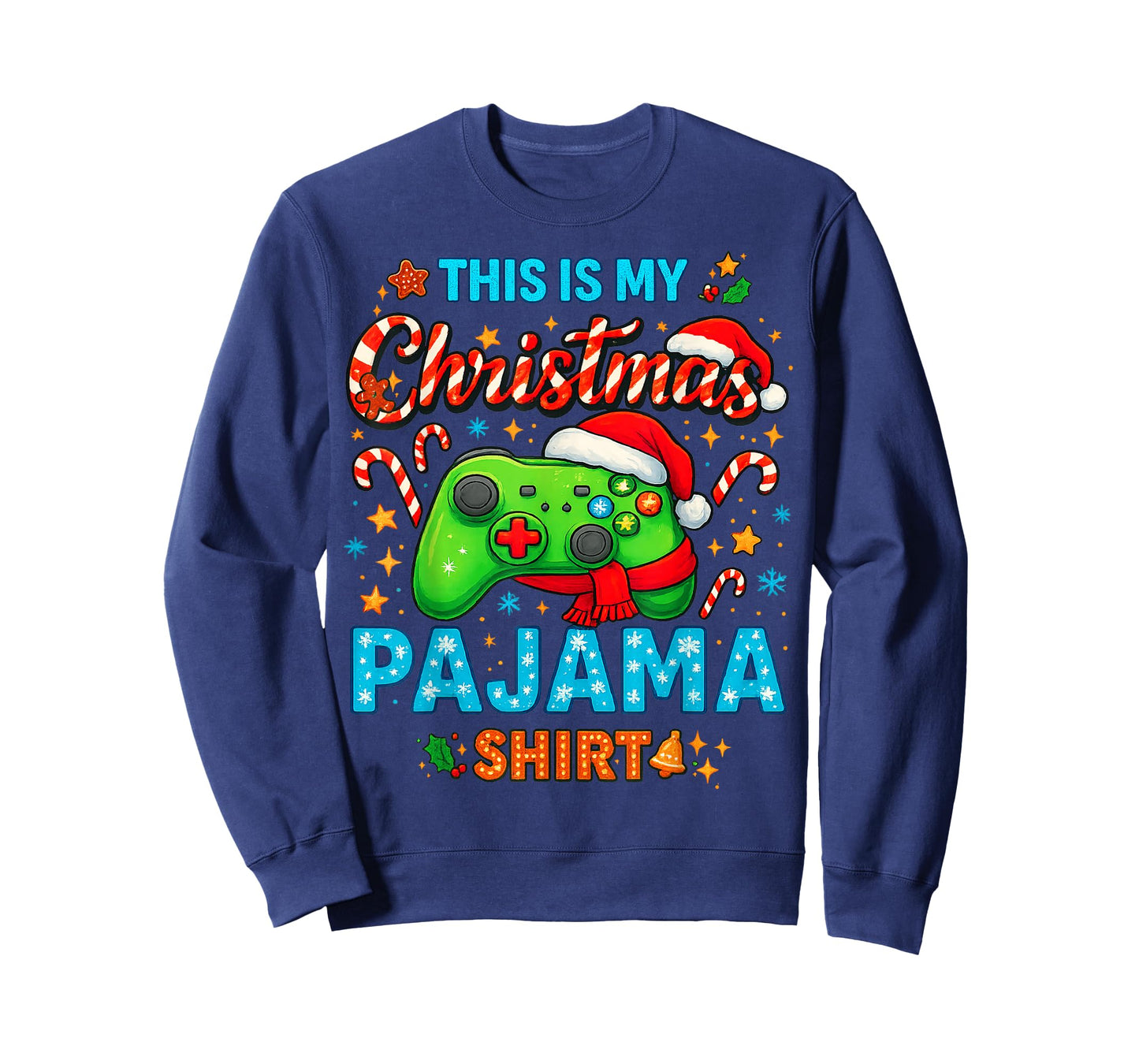 This is My Christmas Pajama Video Game Gamer Boys Teens T-Shirt